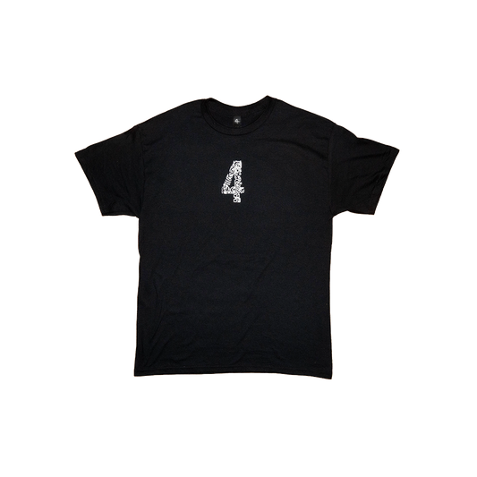 4 T-Shirt Black