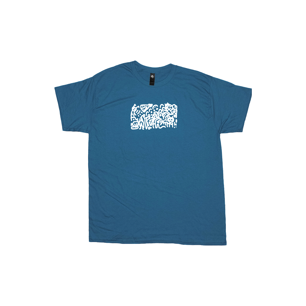 Box Logo T-Shirt Blue