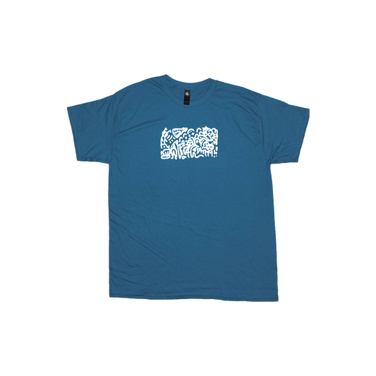 Box Logo T-Shirt Blue